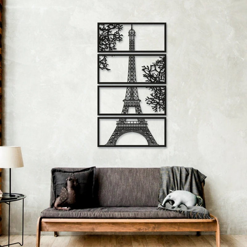 Handmade Traditional Cities & Countries Wall Decor on Metal