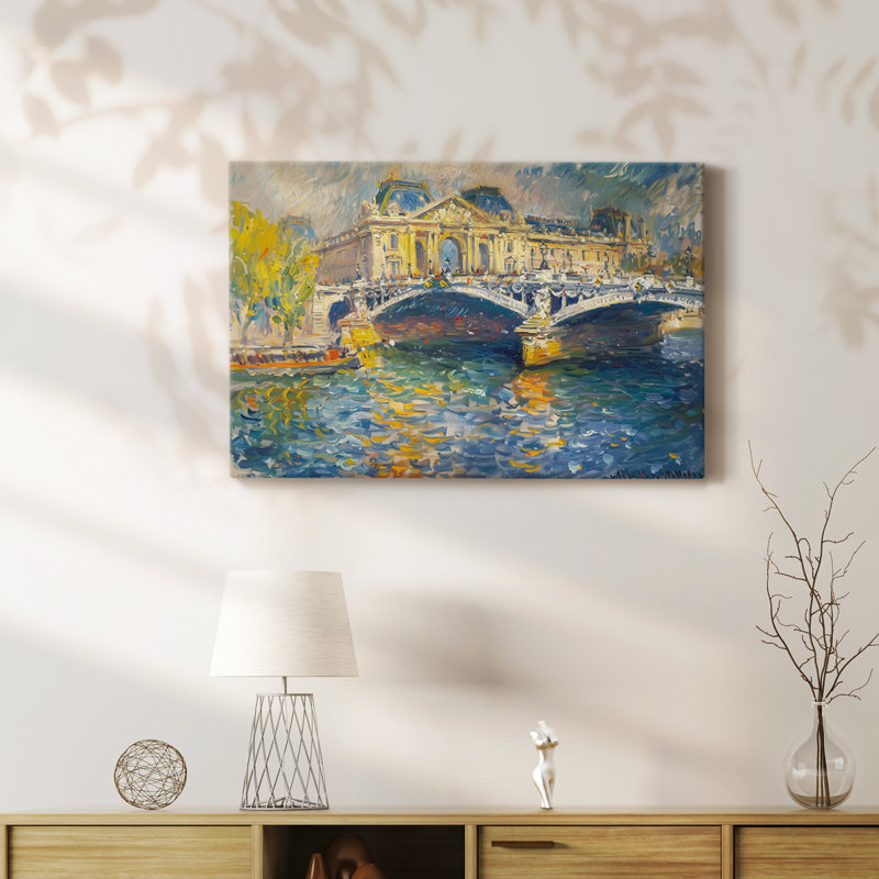 LANDSCAPE C  -Premium Gallery Wrapped Canvas -Ready to Hang, 12" H x 18" W