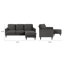 3 Seater Velvet Sofa & Chaise-1587154127