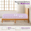 Structure de lit simple en bois massif Mid Century avec support en lattes de bois, naturel-1904663221-1904663222