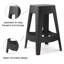Tabouret de bar 27,8 po Pari-969150470