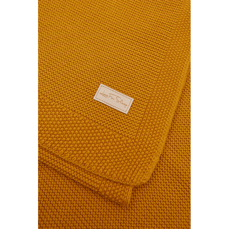 Cotton Baby Blanket, Honey