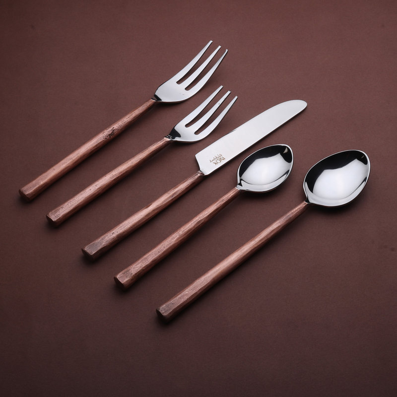 Ensemble de couverts 5 pièces Espinoza INOX Artisans Sundance (1 personne), Cuivre