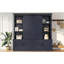 L'armoire d'entrée multifonctionnelle comporte des rails coulissants pour un grand espace de rangement, combinant astucieusement une unité de rangement avec un design d'entrée en forme d'arbre. Idéal pour les salons et les couloirs, bleu-533468527