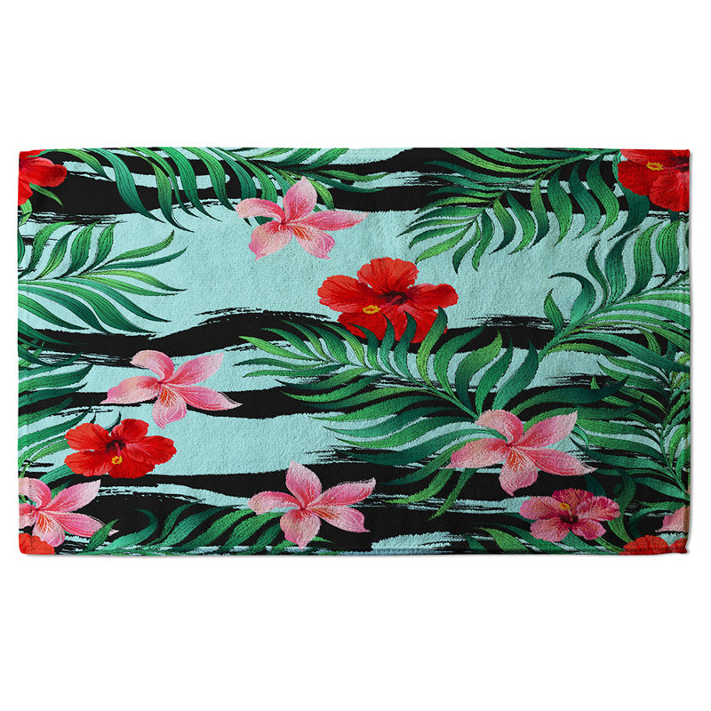 Nera Polyester Shower Curtain Set