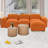 Ashawn Upholstered L-Shaped Sectional Reversible-990631567