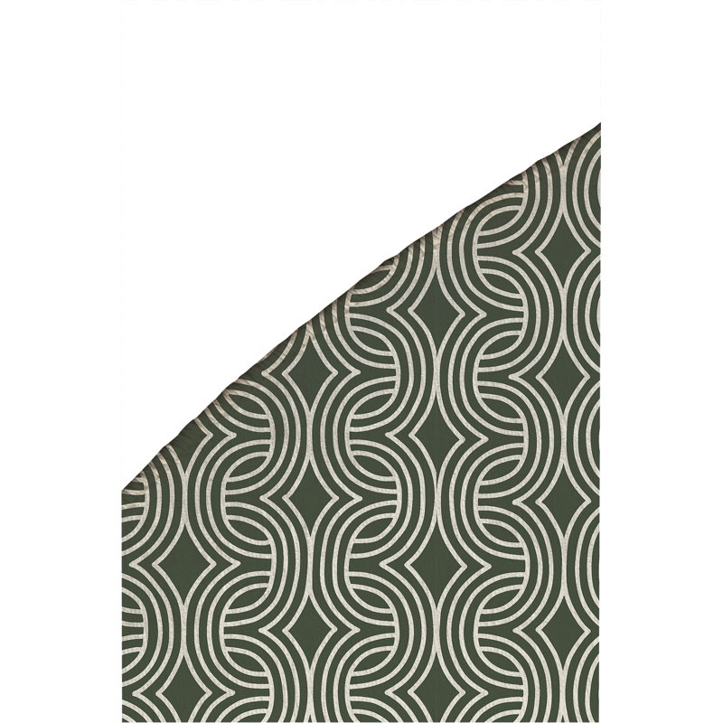 Child Lock Non-Slip Outdoor Rug, Round 5'