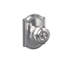 Georgian Passage Knob with Camelot Trim-22334256