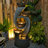 Markiece Handcrafted Weather Resistant Floor Fountain with Lights