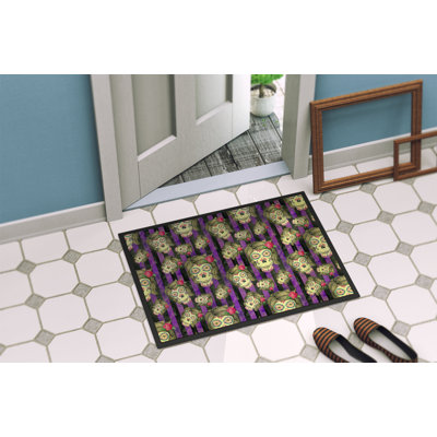 Tapis d'entrée antidérapant Adrienn