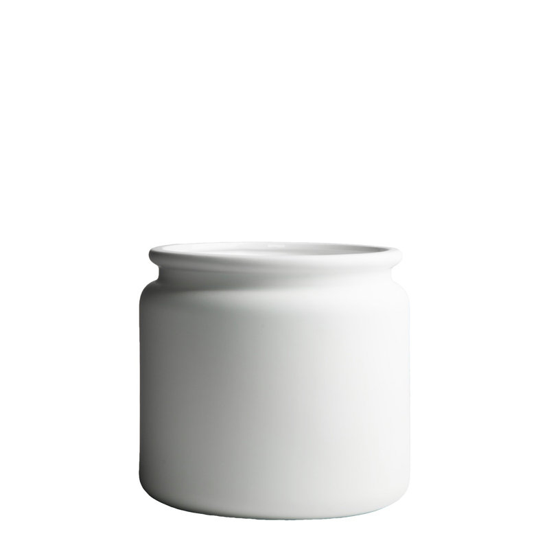 Ceramic Table Vase, 5.91" H x 6.3" W x 6.3" D