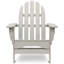 Chaise Adirondack pliante en plastique Leighton-54930203