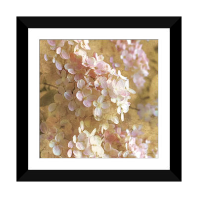 «Gilded Hydrangea I», impression sur toile tendue