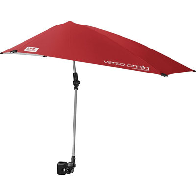 Parasol personnel pour parasol portatif pour sports et plein air Pivotement à pince sécurisée Position réglable pour une protection solaire maximale compacte avec étui de transport