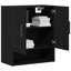 Solid Wood Rectangle Accent Cabinet