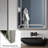 24"x 36" Retro Beaded Medicine Cabinet with Beveled Mirror&Wooden Frame, Recessed or Surface Mount-208779728