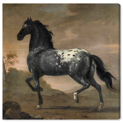 " Polish Horse " by David Klöcker Ehrenstrahl Painting Print