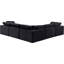 Canapé modulaire en velours réversible de 120 po de large Isshak-87141432