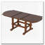 Ensemble de table de salle à manger 6 pièces 6 pièces 78 pouces avec table extensible