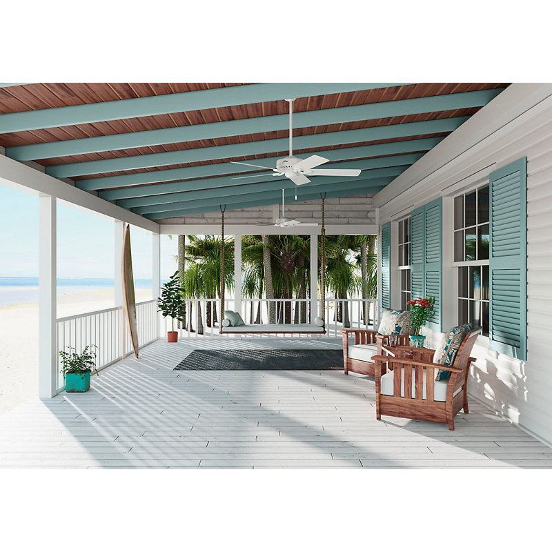 132cm Ceiling Fan, Fresh White, Fresh White