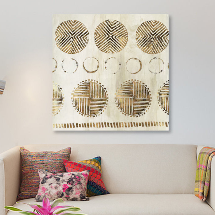 « africain pattern », impression sur toile, H 48 po x l 48 po x P 1,5 po