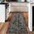 Vintage Washable Area Rug for Bedroom, Distressed Non-Slip Non-Shedding Floral Soft Throw Rugs for Living Room, Dining, Foyer 2'x6' (Brown)-224649595