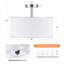 Plafonnier semi-encastré 3 lumières Yaretzi-855096656-849431522