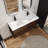 48" Bathroom Vanity with Dual Resin Sinks