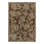 Rug & Kilim’S Distressed Rug In Brown And Green Floral Patterns