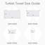 Ensemble de serviettes surdimensionnées blanches 100% coton turc 500GSM 6 pièces-103688329-112079027