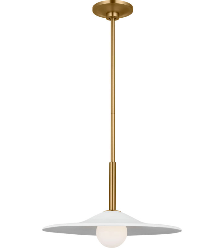 Endicott 16 Pendant, 9.75" H x 16" W x 16" D