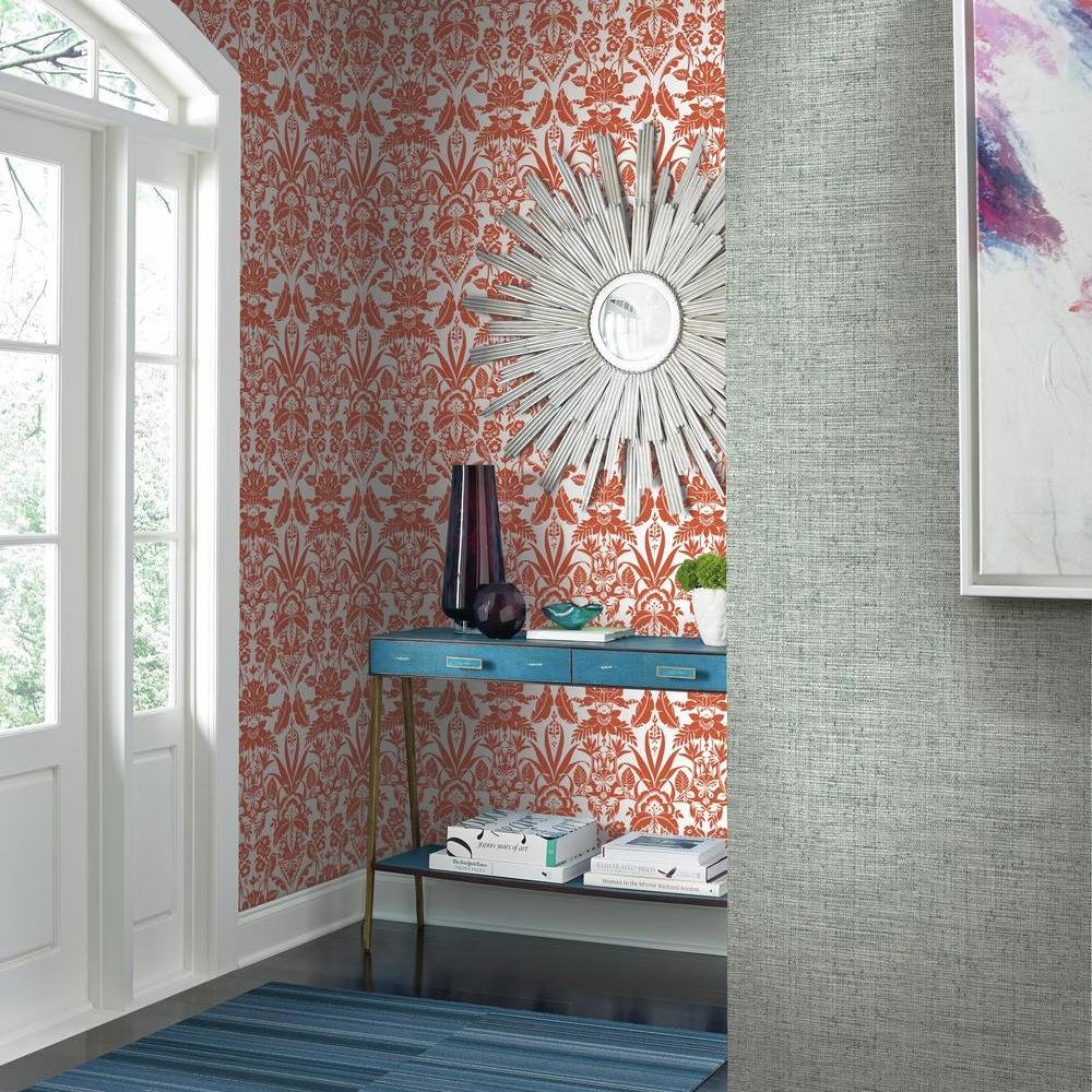 Benni Modern Abstract Wallpaper, Turquoise