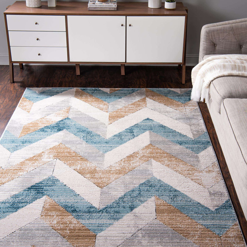 Chevron Indoor Rug, Rectangle 9' x 12'2"