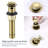 Bathroom faucet with 360 degree turn spout-110825948