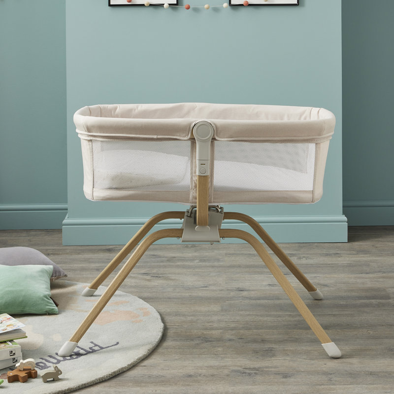 Air Motion Gliding Crib, Cream