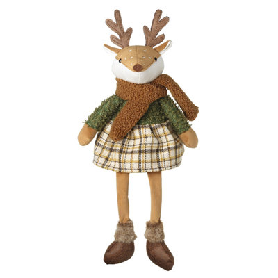 Deer in Scarf Decoration