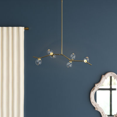 Lustre linéaire moderne Dostal Unique