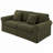 Greco Vintage Upholstered Boneless Three Seat Couch Compressed Delivery Tool Free Setup Sofa-124889108