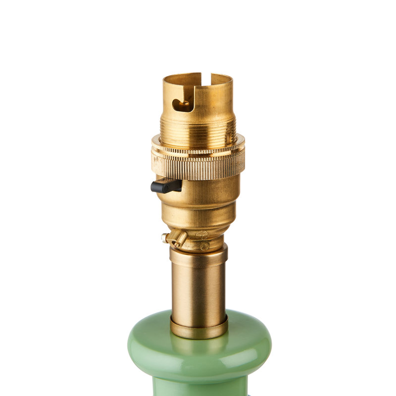 Myrtle 38cm Table Lamp Base, Green