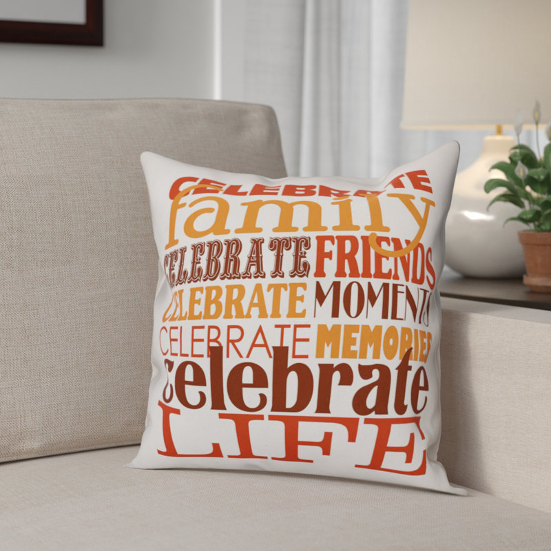 Coussin Celebrate, Intérieur