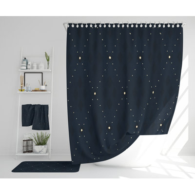 Neythen Polyester Shower Curtain Set