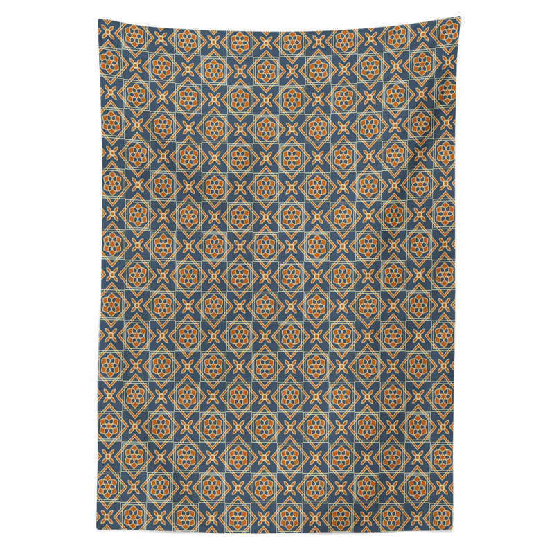 Geometric Tablecloth, 84" x 60"