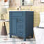 Meuble-lavabo avec lavabo, 2 tiroirs profonds et tablette réglable