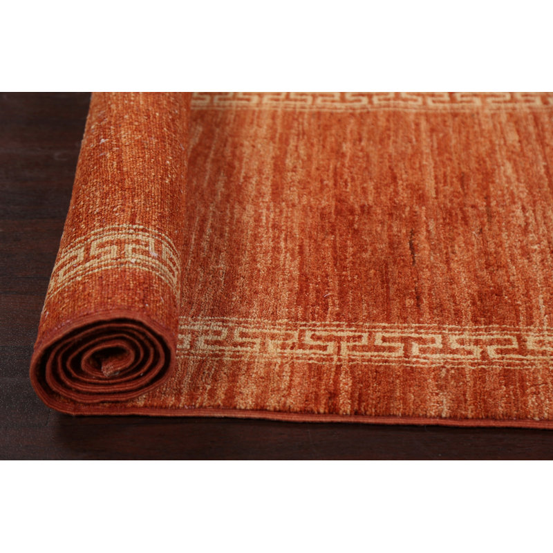 Tapis de couloir oriental contemporain Gabbeh 3 x 10