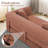 Boneless 3-Seats Convertible Floor Sofa Bed with Storage Pocket, Corduroy Folding Mattress Sofa with Zipper Closure, Floor Lounge Couch for Living Room, Bedroom, 80 in-381212029