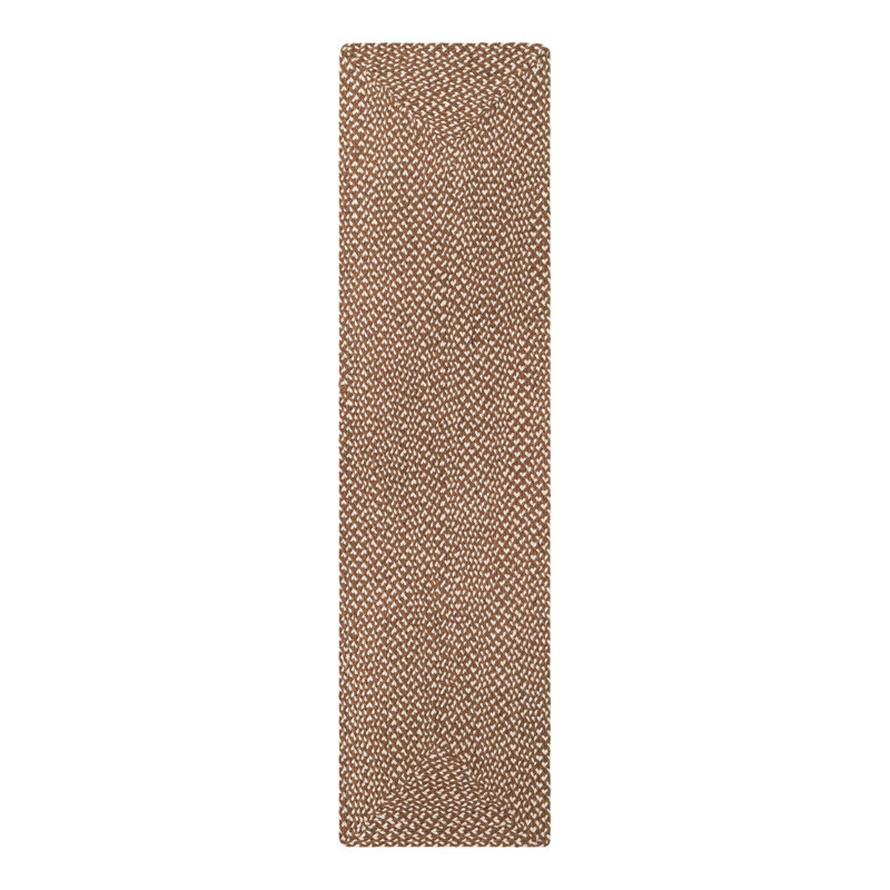 Tweed Braided Jute Rug, Runner 2" x 8'