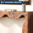 63" Farmhouse Scalloped Console Table, Narrow Sofa Table with Storage for Entryway & Living Room-736273483