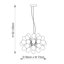 Aberdale 8 - Light Sputnik Chandelier