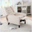Margheoala Modern Manual Wing Chair Recliner Wide Wing Chair, High Deep Pull Chair, Sitting Chair-496146359