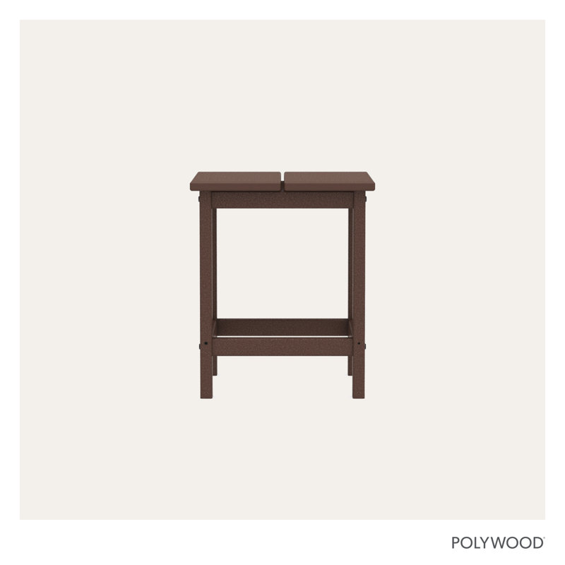 Studio 18 Square Side Table, Mahogany